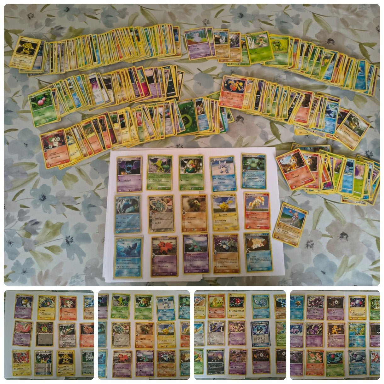 mega partij pokemon items 1000+ cards tins flippos topps, Ophalen, Gebruikt