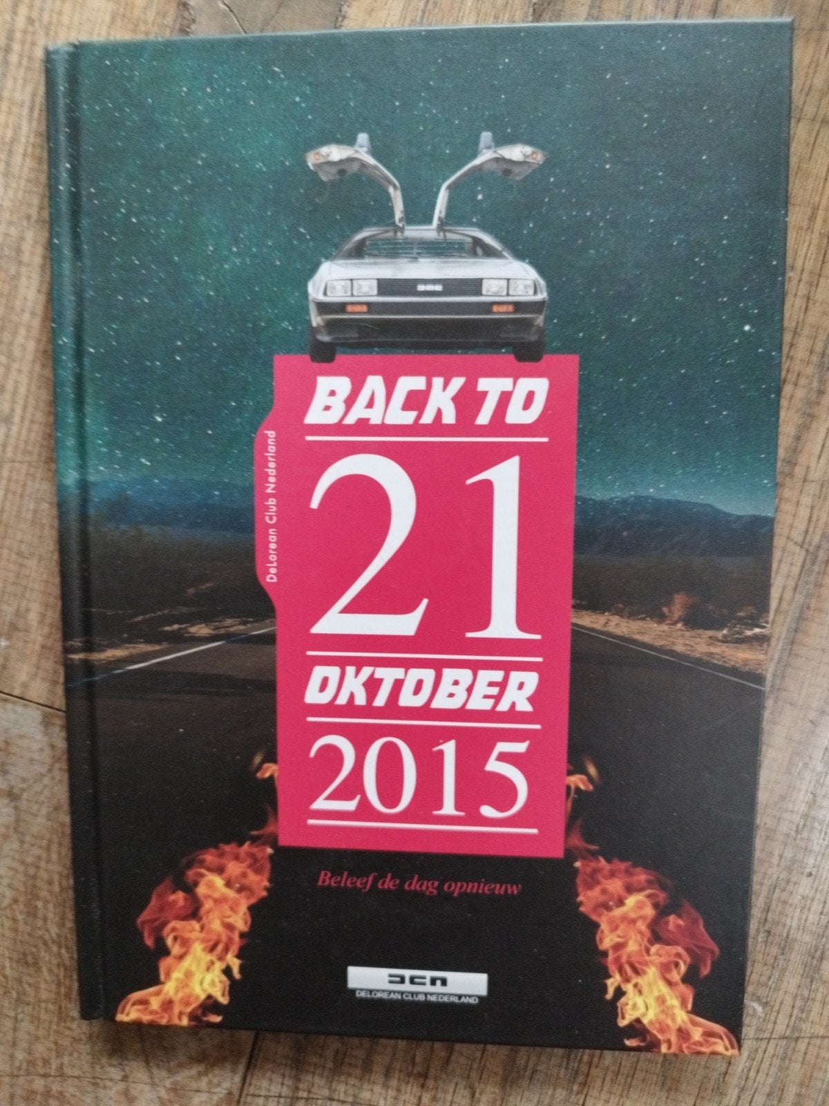 Back to 21 oktober 2015 - Gelimiteerde jubileum uitgave, Nieuw, Ophalen of Verzenden, Delorean club Nederland, Nederland