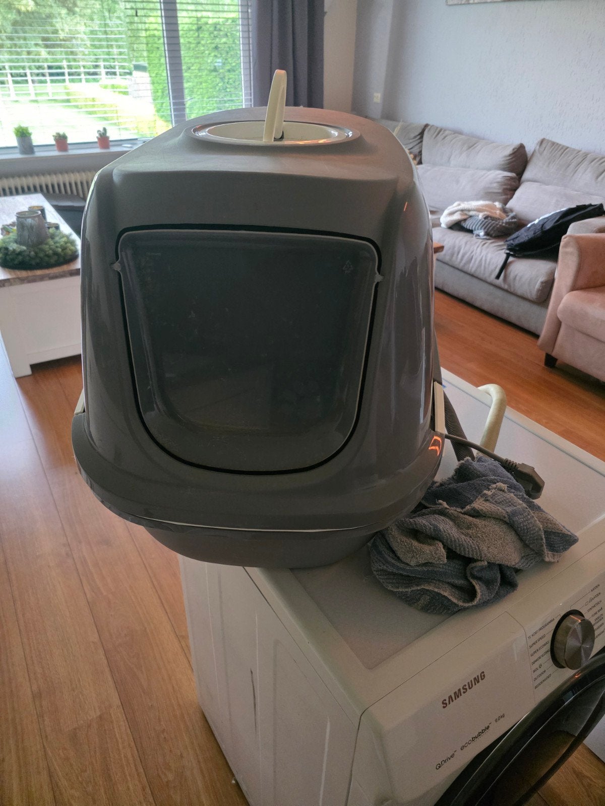 2x XL kattenbakken GRATIS, Ophalen of Verzenden