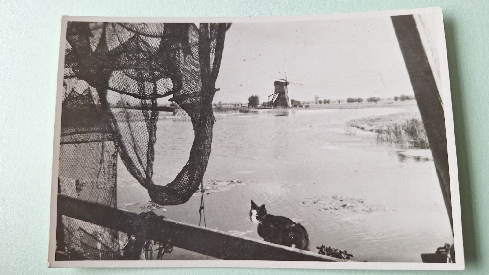 Kinderdijk, Molen, Verzamelen, Ansichtkaarten | Nederland, Ophalen of Verzenden, Voor 1920, Zuid-Holland
