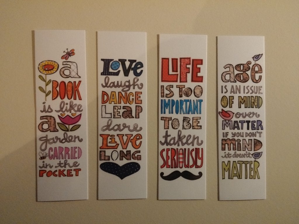 boekenleggers met tekst, Ophalen of Verzenden, Nieuw, Tekst