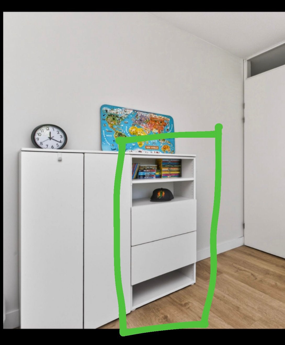 Book babinet IKEA Smadstad €40, Ophalen, Zo goed als nieuw