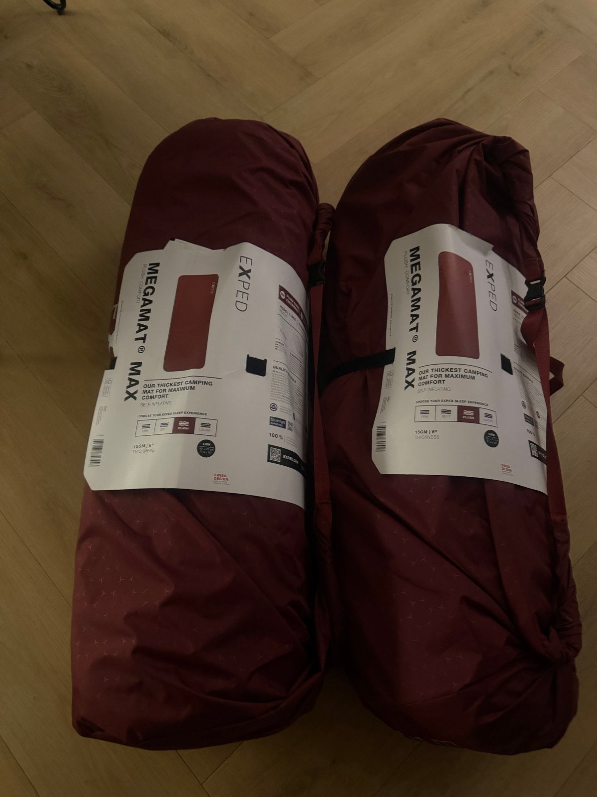 Exped MegaMat Max 15cm dik - Zelfopblaasbaar slaapmat, Ophalen of Verzenden, Zo goed als nieuw, 1-persoons