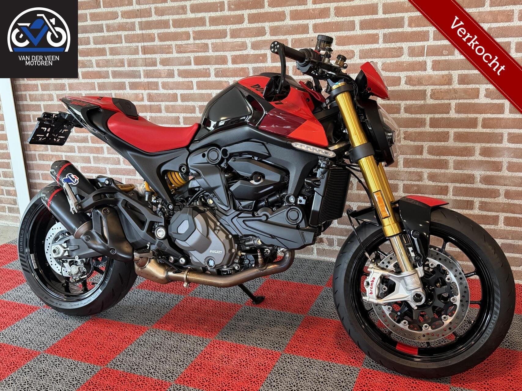Ducati Monster SP, Nieuwstaat, Termignoni, Quickshifter!, Motoren, Motoren | Ducati, Bedrijf, LED Verlichting, Meer dan 35 kW