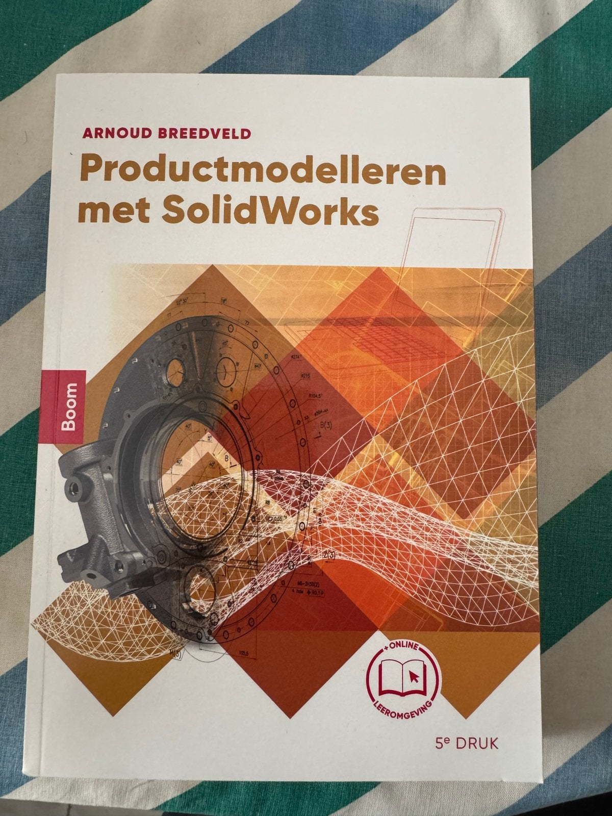 Productmodelleren met SolidWorks - 5e druk, Ophalen of Verzenden, Beta, Nieuw, MBO