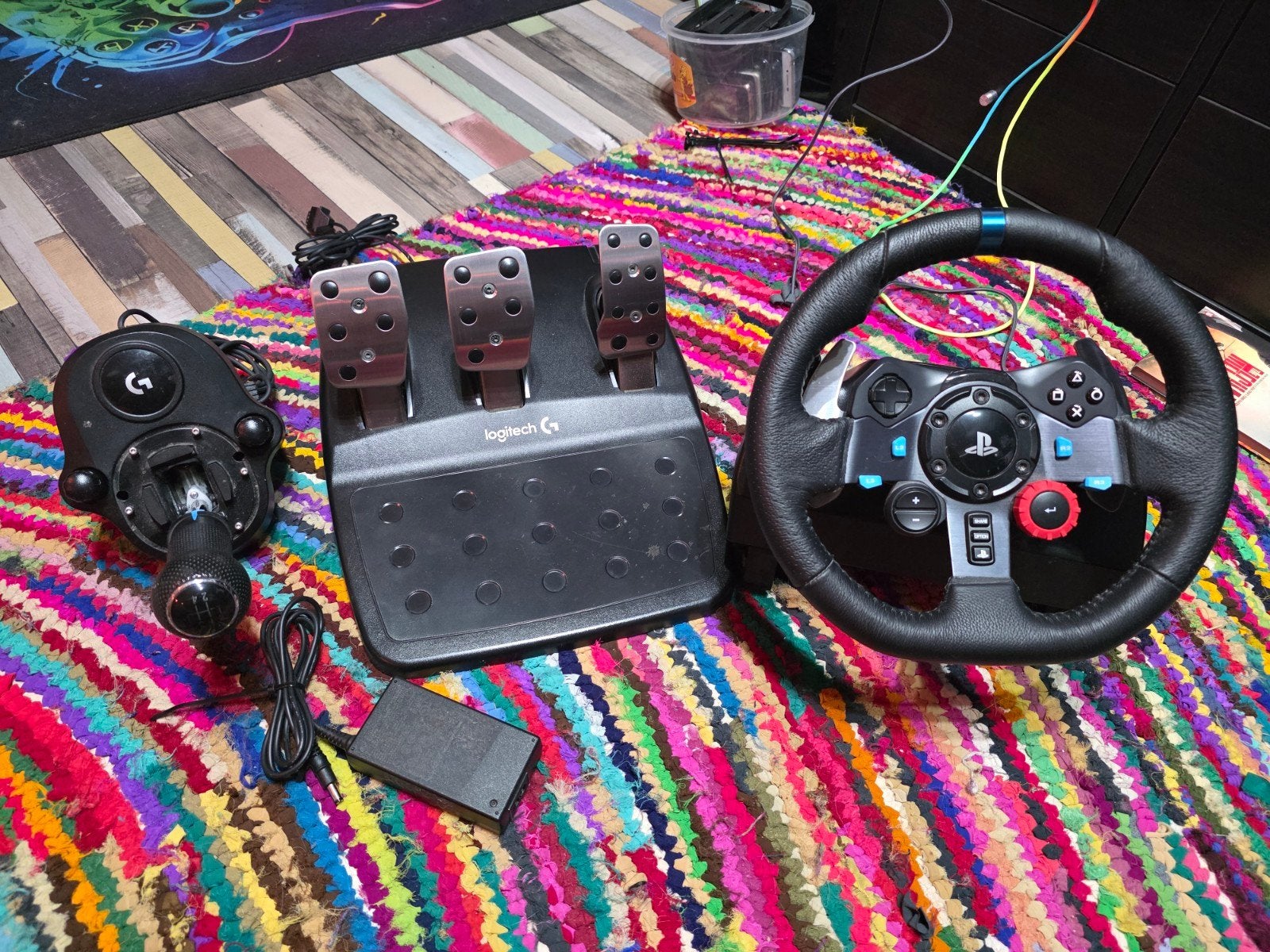 Logitech G29 racestuur met pedalen en shifter, Ophalen, Gebruikt, Stuur of Pedalen, PlayStation 4