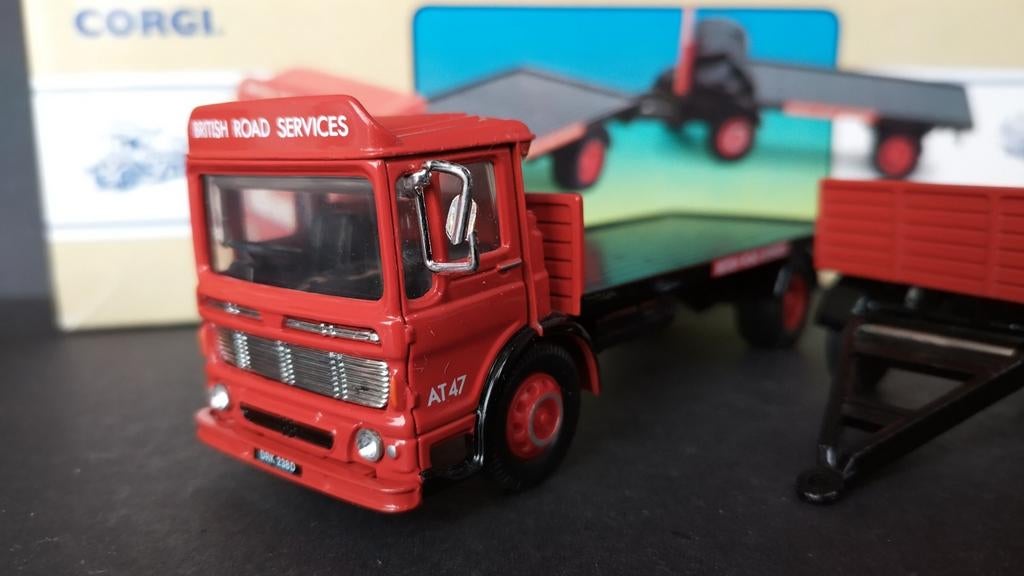 Aec Flatbed Truck British Road Services 1:50 Corgi Pol, Corgi@corgi.co.uk, Zo goed als nieuw, Corgi Classics ltd, Corgi
