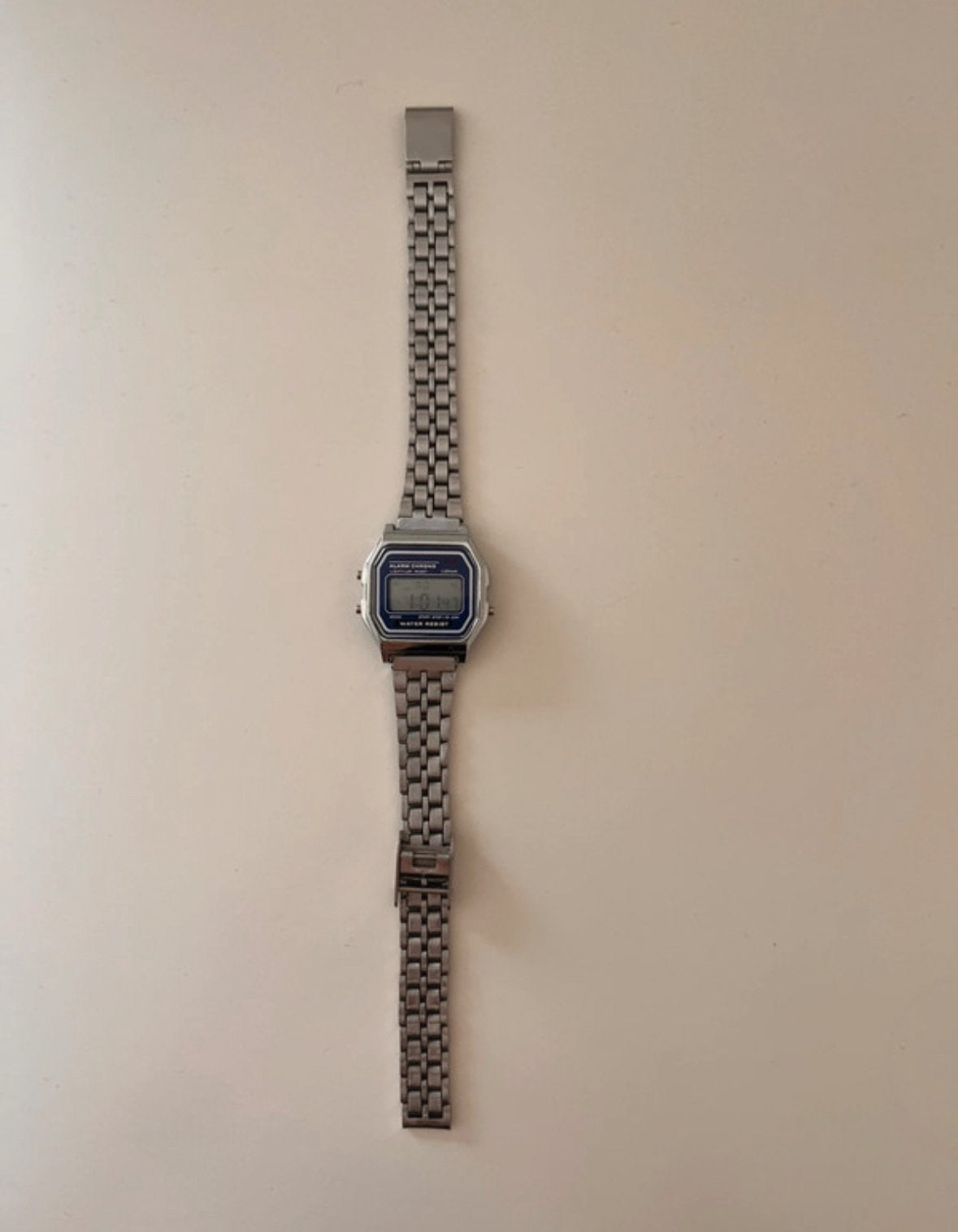 Vintage Casio horloge, Ophalen of Verzenden, Zo goed als nieuw, Staal, Overige merken