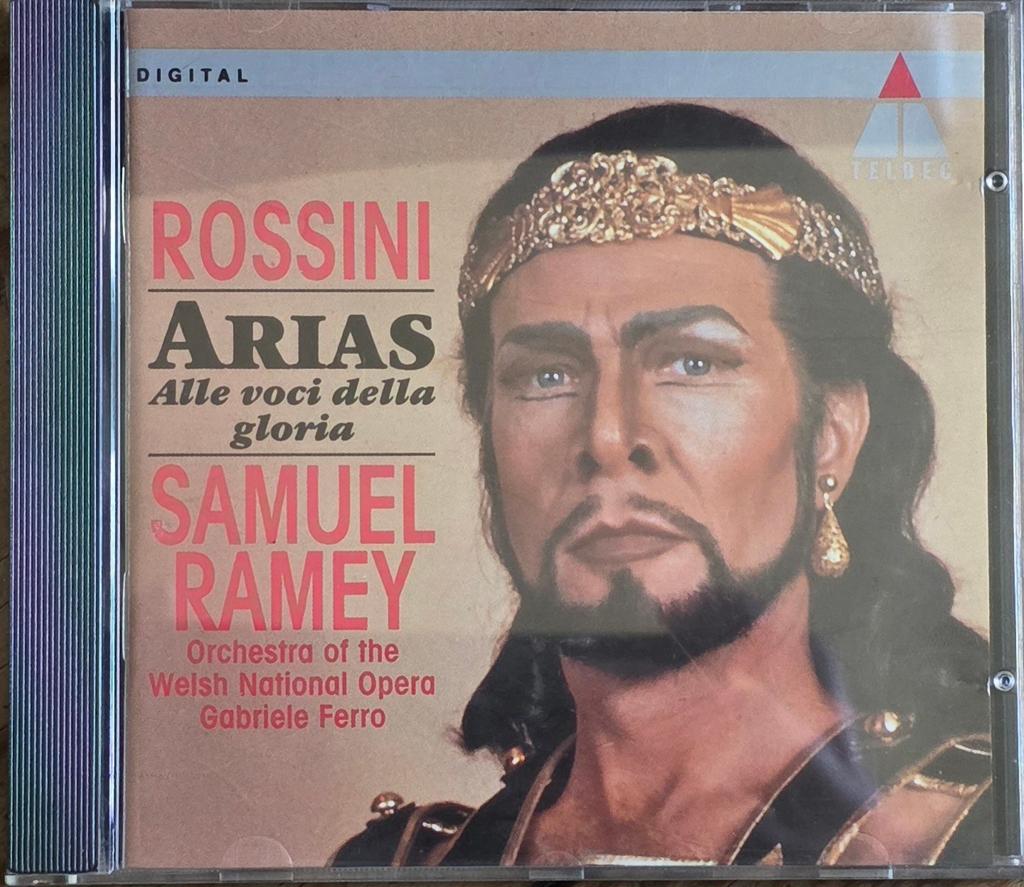 Rossini Arias - Samuel Ramey (CD), Ophalen of Verzenden, Romantiek, Zo goed als nieuw, Vocaal