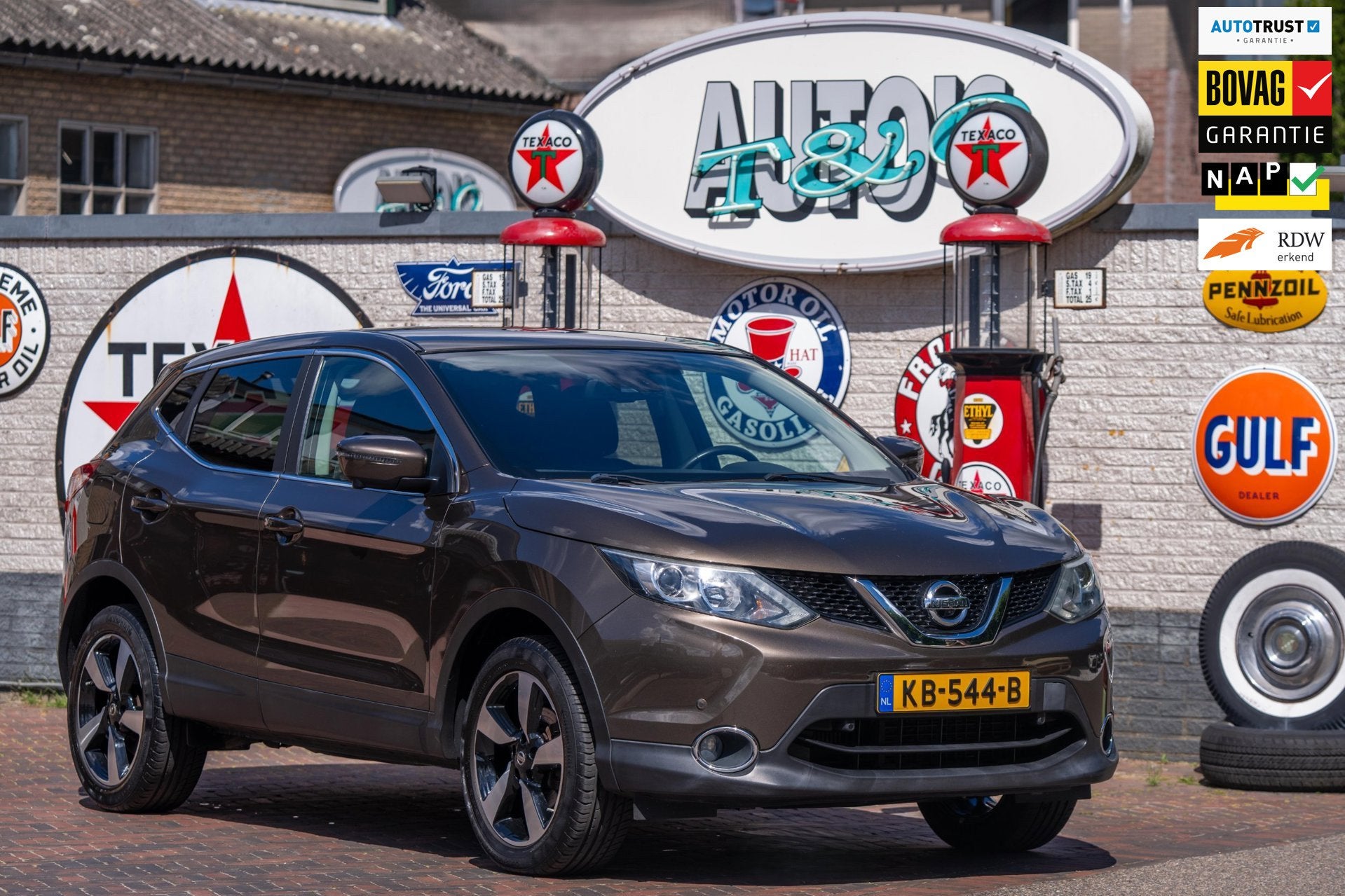 Nissan Qashqai 1.6 N-Connecta 1e Eig. 50.100 km +NAP NL-auto, Auto's, Dealer onderhouden, Gebruikt, Euro 6, 4 cilinders
