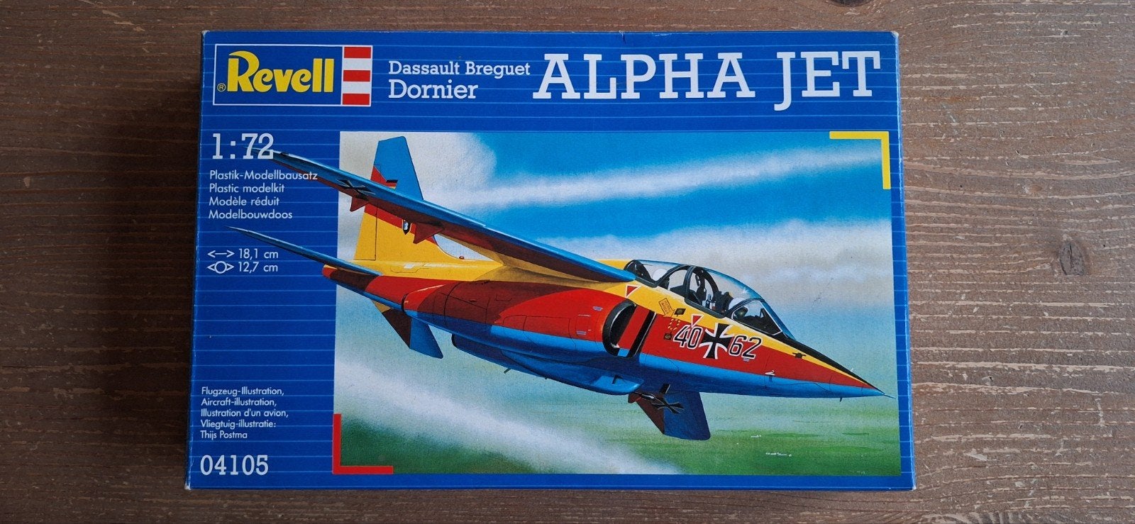 Revell Dassault Breguet Dornier Alpha Jet 1:72, 1:72 tot 1:144, Revell, Nieuw, Ophalen of Verzenden