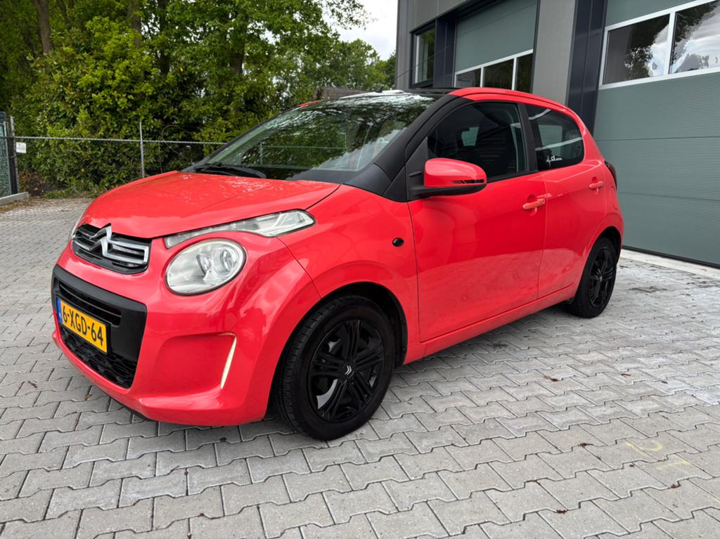 Citroën C1 1.0 E-vti 68 5-DRS 2014 Rood, Voorwielaandrijving, 31 €/maand, 4 stoelen, C1
