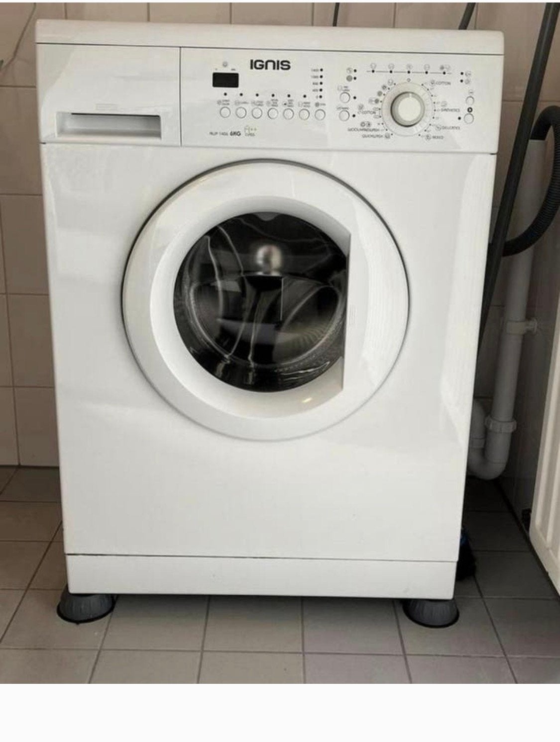 Wasmachine IGNIS 7 kg zgan, Minder dan 85 cm, Ophalen of Verzenden, Zo goed als nieuw, 1200 tot 1600 toeren