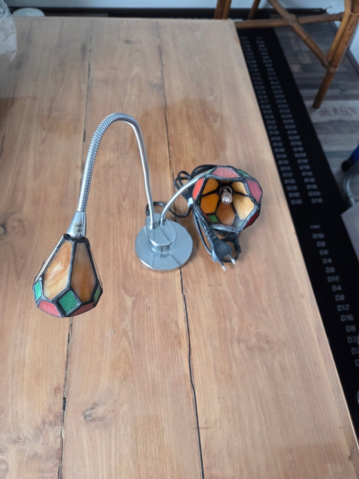 tiffany buro lampje, Ophalen, Zo goed als nieuw