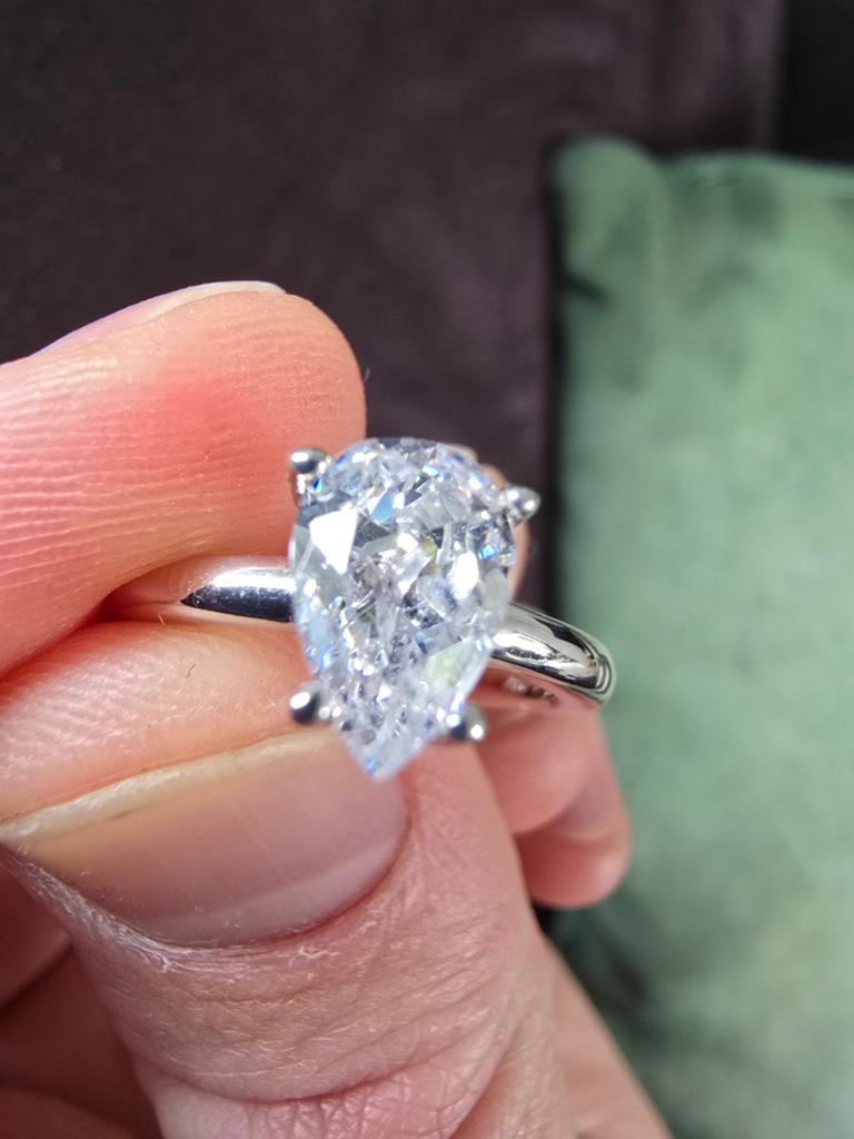 TI SENTO Milano Ring met Parel Geslepen Zirkonia - Maat 16.5, Met kristal, Nieuw, Ophalen of Verzenden, Kleiner dan 17