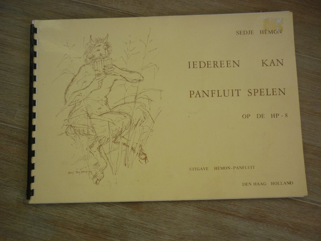Sedje Hémon - Iedereen kan Panfluit spelen, Overige genres, Les of Cursus, Zo goed als nieuw, Overige instrumenten