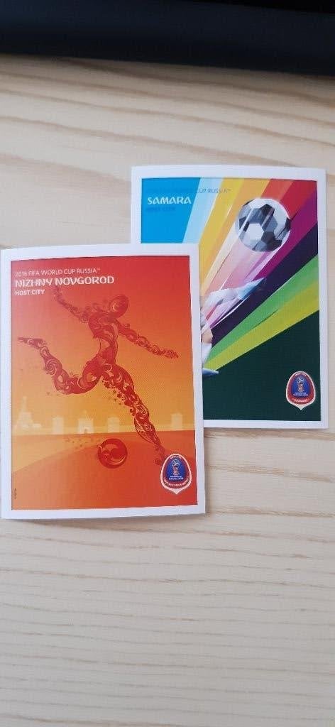 Panini WK 2018 - Zwarte achterkant, Verzenden, Zo goed als nieuw, Buitenlandse clubs, Poster, Plaatje of Sticker