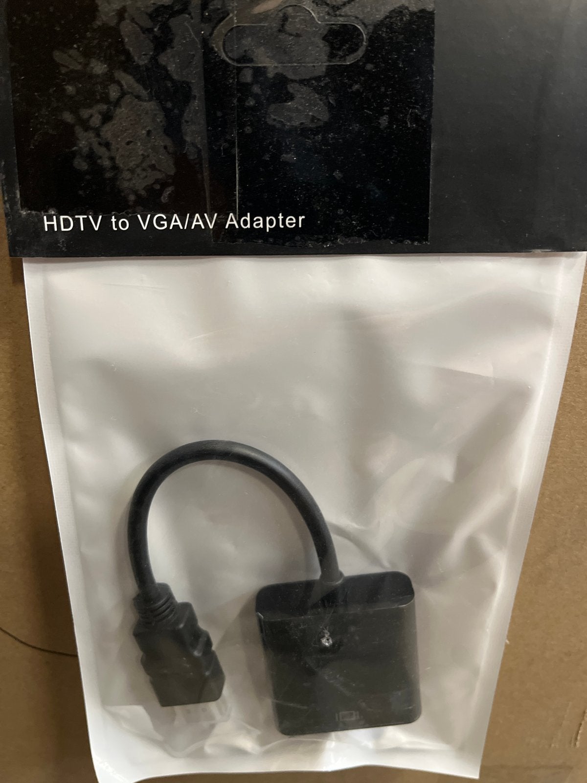 Partij 100x HDTV naar VGA/AV Adapter - Nieuw in verpakking, Onbekend, Nieuw, Ophalen of Verzenden, Onbekend