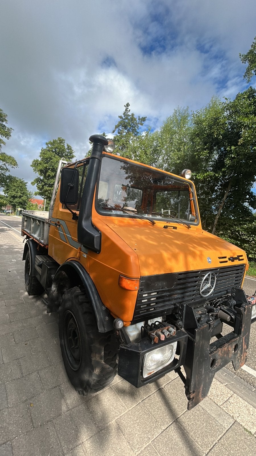 Unimog cabine, Ophalen of Verzenden, Gebruikt, Mercedes-Benz, Carrosserie en Plaatwerk