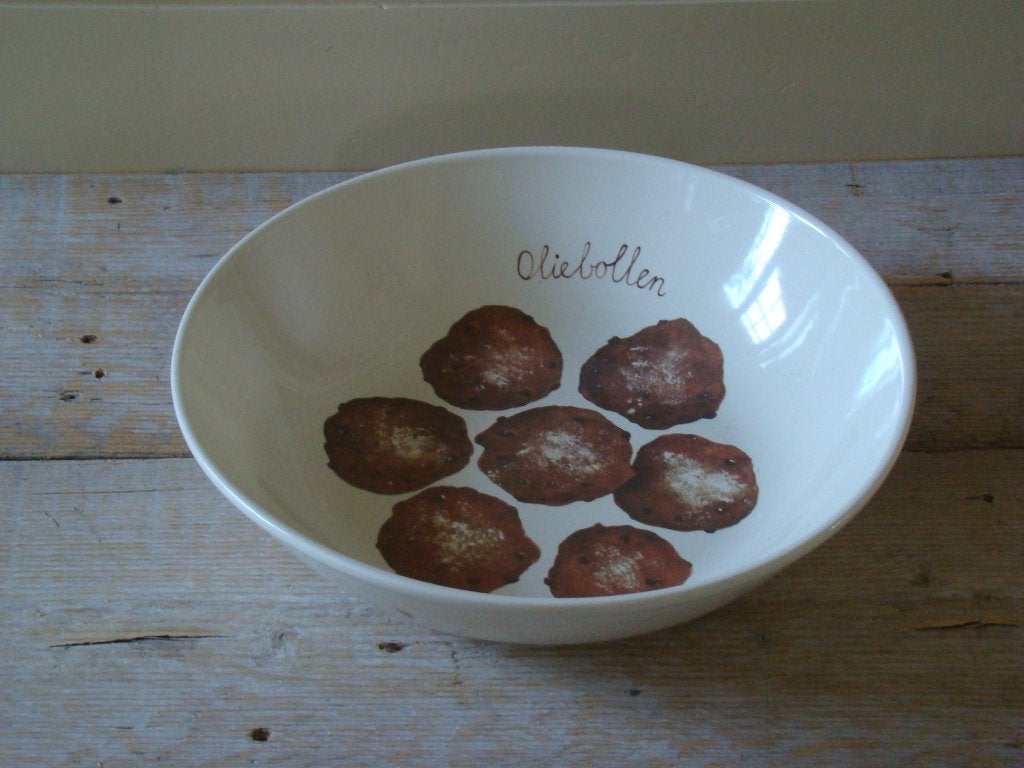 1x Schaal Jet (by Ter Steege), OLIEBOLLEN, z.g.a.n., Ophalen of Verzenden, Overige stijlen, Aardewerk, Schaal of Schalen