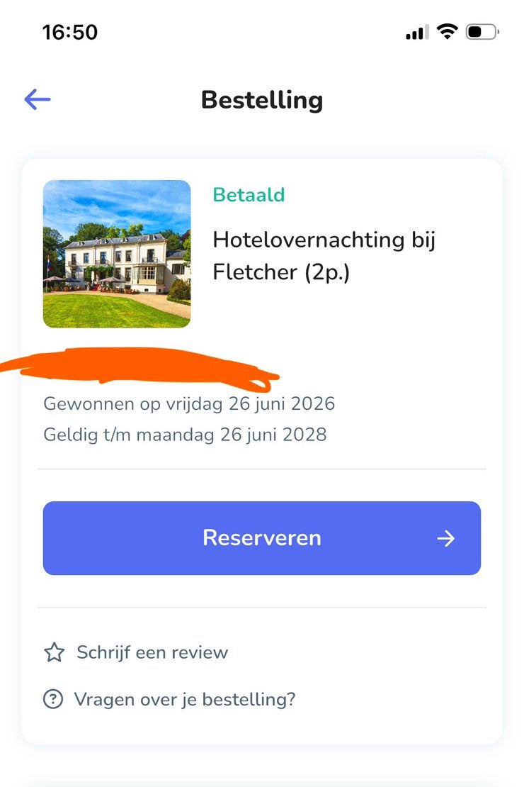 Fletcher hotel naar keuze., Tickets en Kaartjes, Hotelbonnen, Twee personen, 1 overnachting