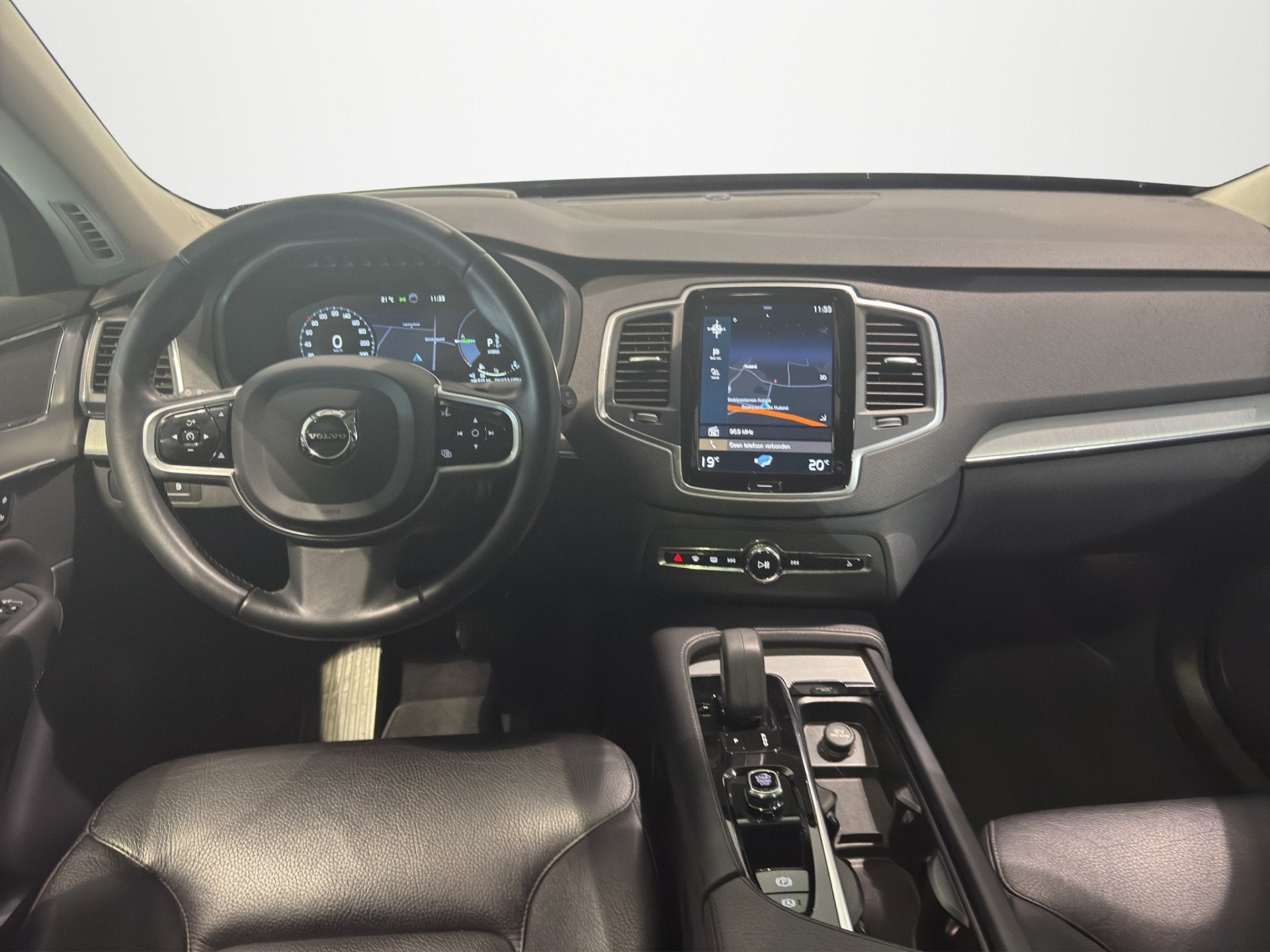 Volvo XC90 T8 Aut. Long Range Inscription ACC 360camera Lede, Zwart, 4 cilinders, 1969 cc, 7 stoelen