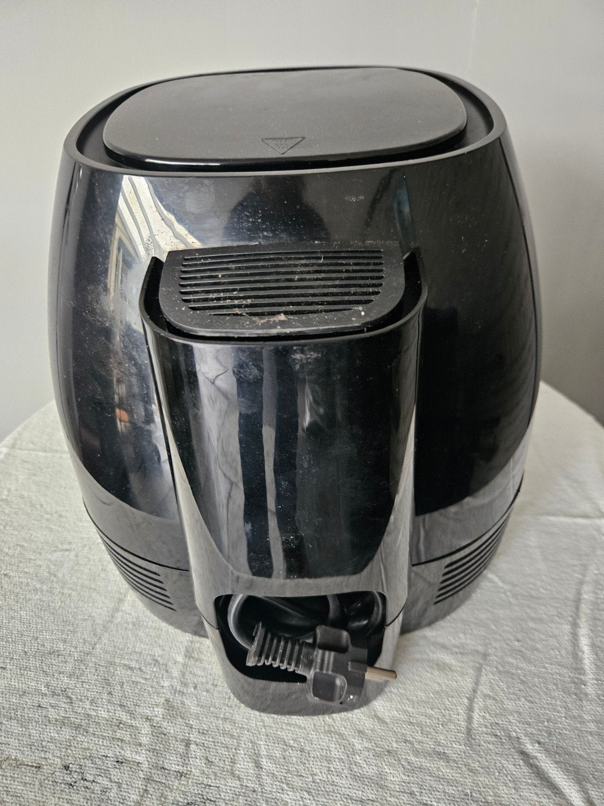 Philips Airfryer HD9252 - Zwart, 1400W, Ophalen of Verzenden, Gebruikt, Airfryer, 750 t/m 999 gram