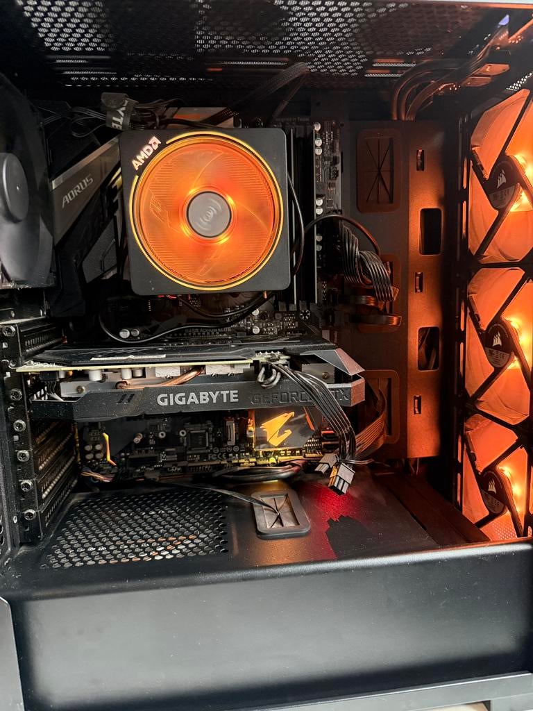 Gaming pc ryzen 7 | GTX 1660 ti oc | 16GB RAM 1080p high fps, Ophalen, Gebruikt, Gaming, HDD