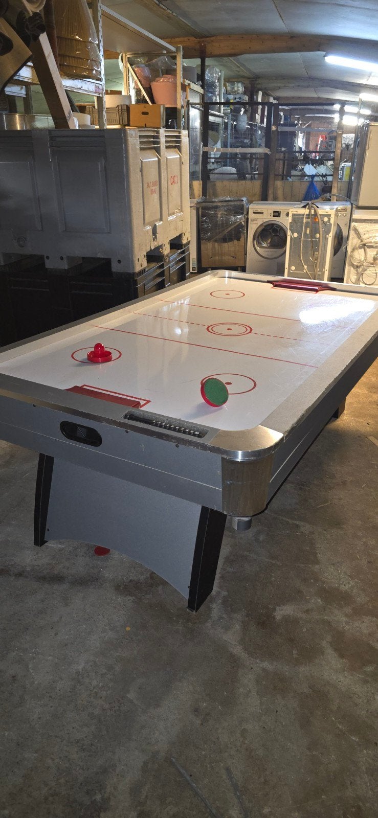 zgan airhockey tafel, Sport en Fitness, Biljarten en Poolen, Ophalen, Zo goed als nieuw, Keu of Ballen