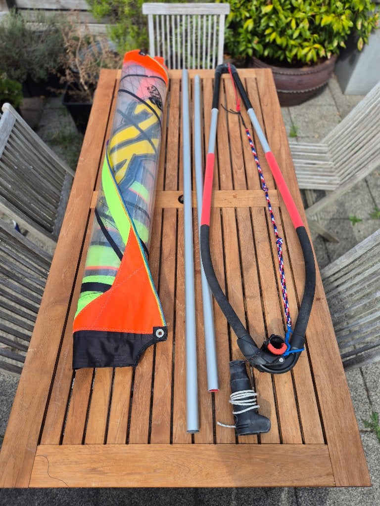 Windsurf zeilen en toebehoren, Ophalen, Gebruikt, Zeil