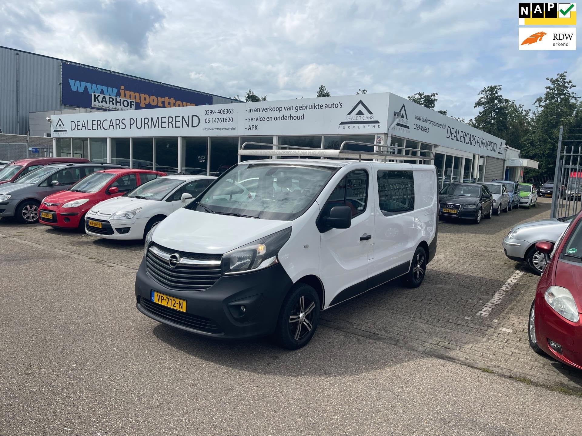 Opel Vivaro 1.6 CDTI L1H1 DC Selection, Voorwielaandrijving, Euro 5, Gebruikt, Zwart