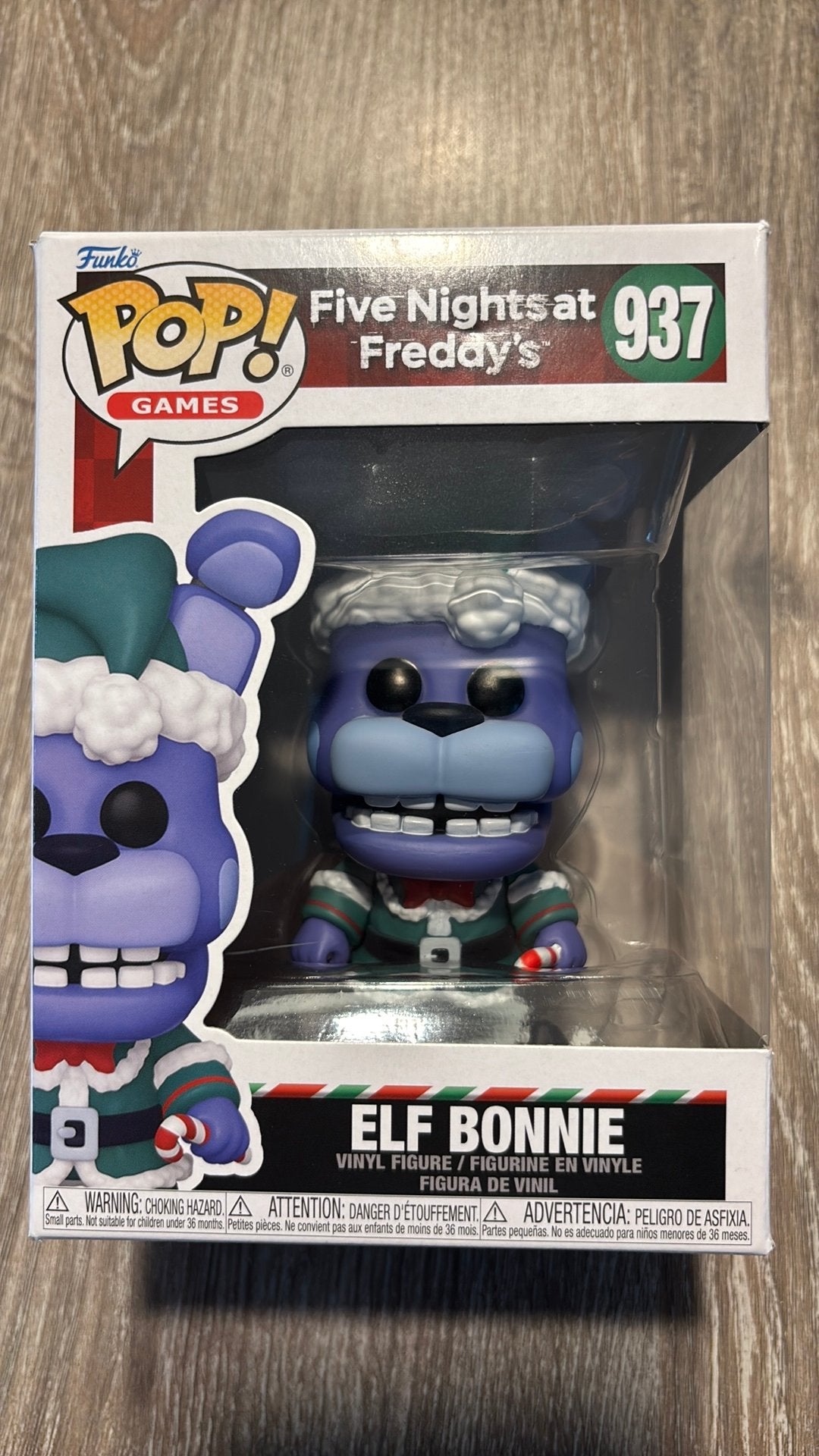 Funko - 937 - FNAF - Elf Bonnie, Ophalen of Verzenden, Zo goed als nieuw