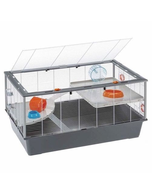 Ferplast Criceti 100 knaagdierenkooi, Kooi, Nieuw, Hamster, 75 tot 110 cm
