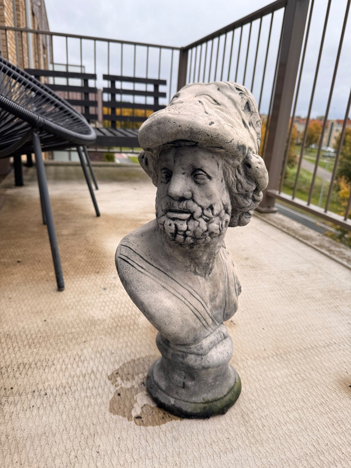 Ajax borstbeeld, Antiek en Kunst, Ophalen, Buste, 20 - 50 cm, Man