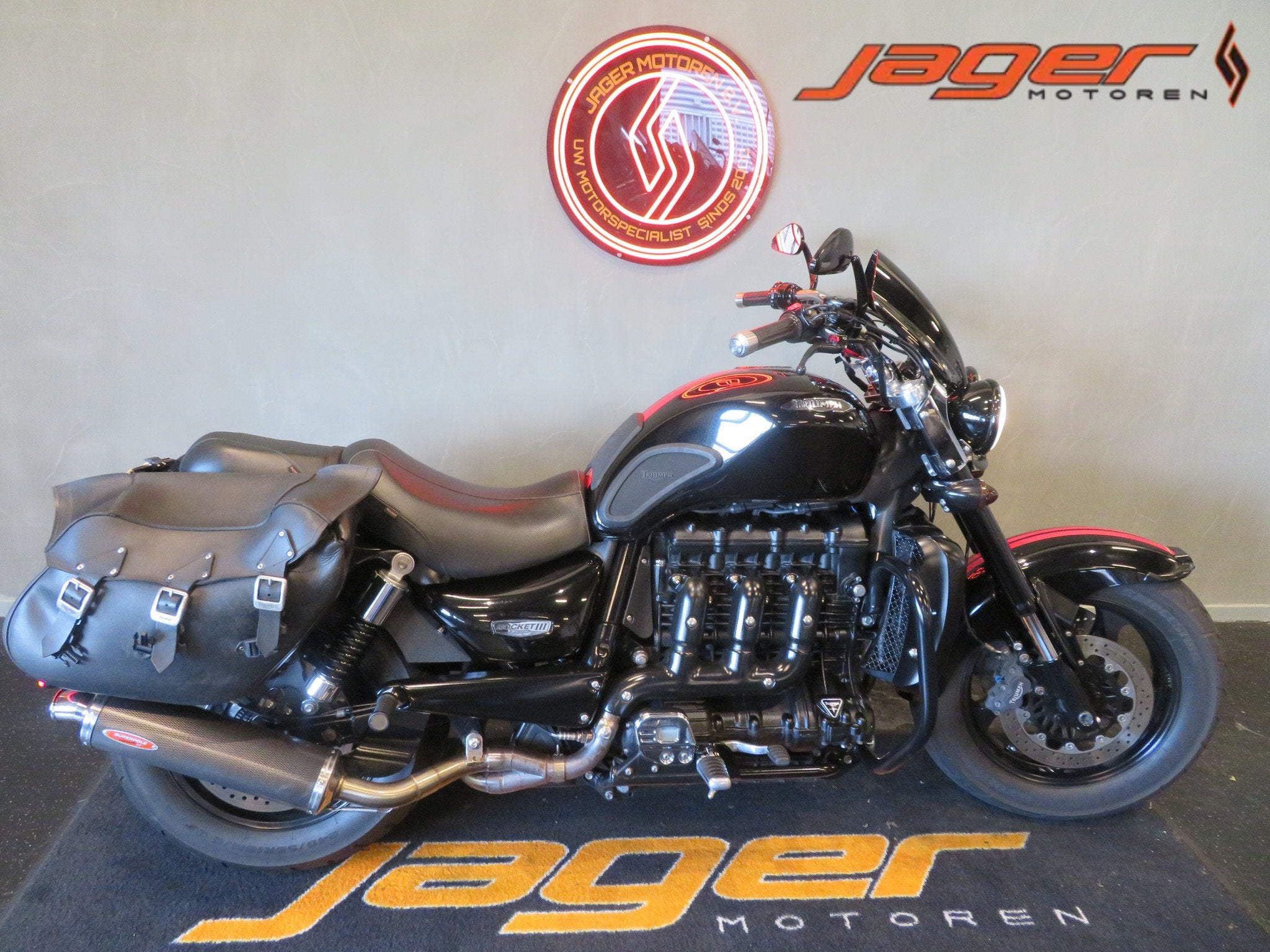 Triumph ROCKET III ROADSTER SUPERFRAAI! (bj 2014), Bedrijf, Chopper