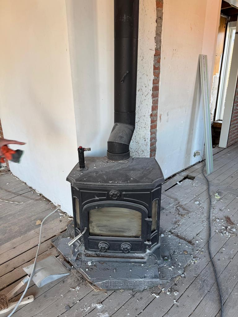 Bestfire k17 houtkachel, Ophalen, Zo goed als nieuw, Hout, Houtkachel