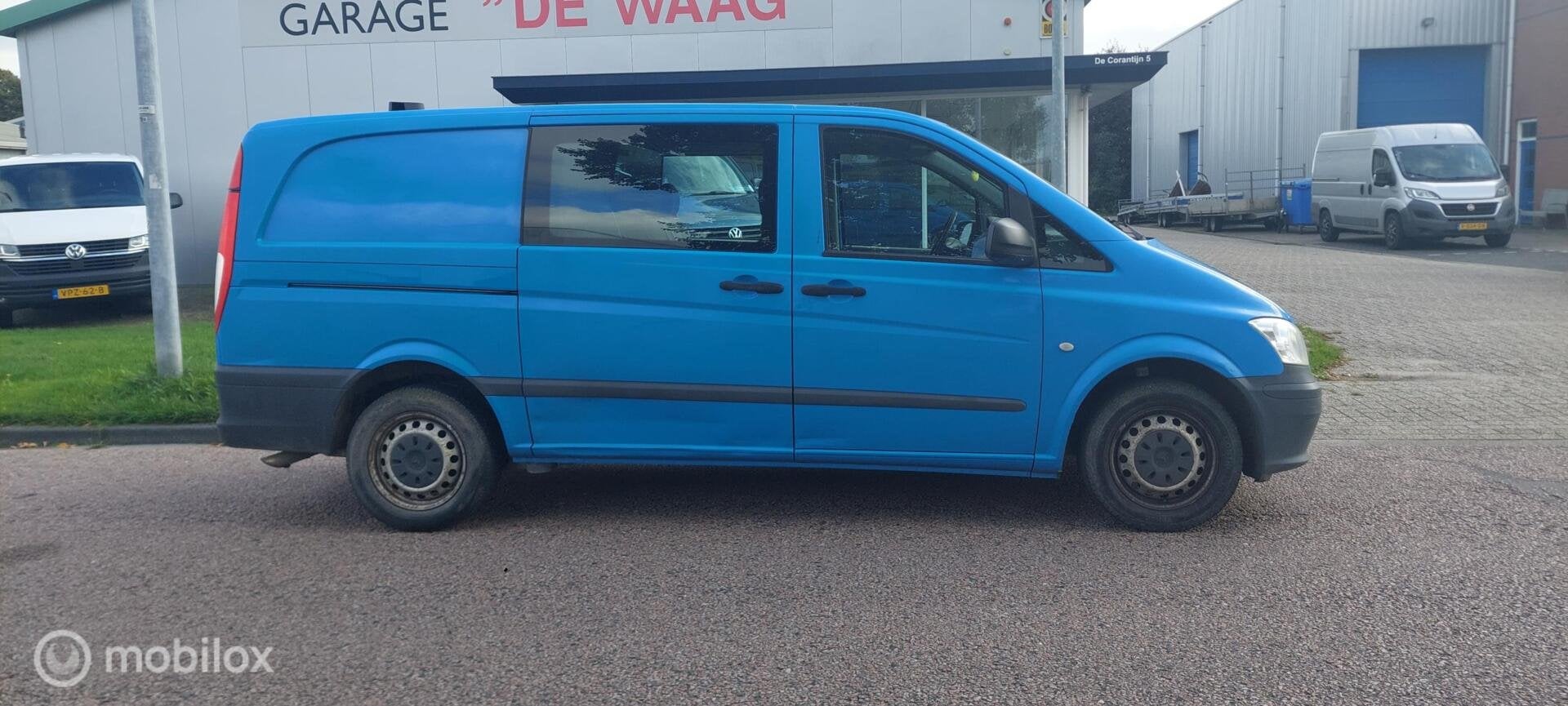 Mercedes Vito Bestel 113 CDI 320 Lang DC Dubbel cabine, Euro 5, 136 pk, Gebruikt, 4 cilinders