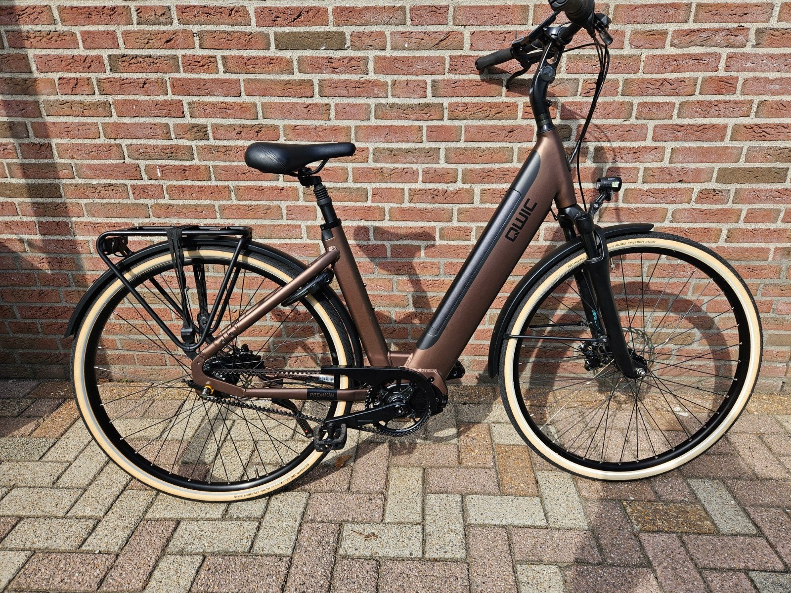 QWIC MN7+B Premium E-bike - Zo goed als nieuw, Qwic, Ophalen of Verzenden, Zo goed als nieuw, 47 tot 51 cm