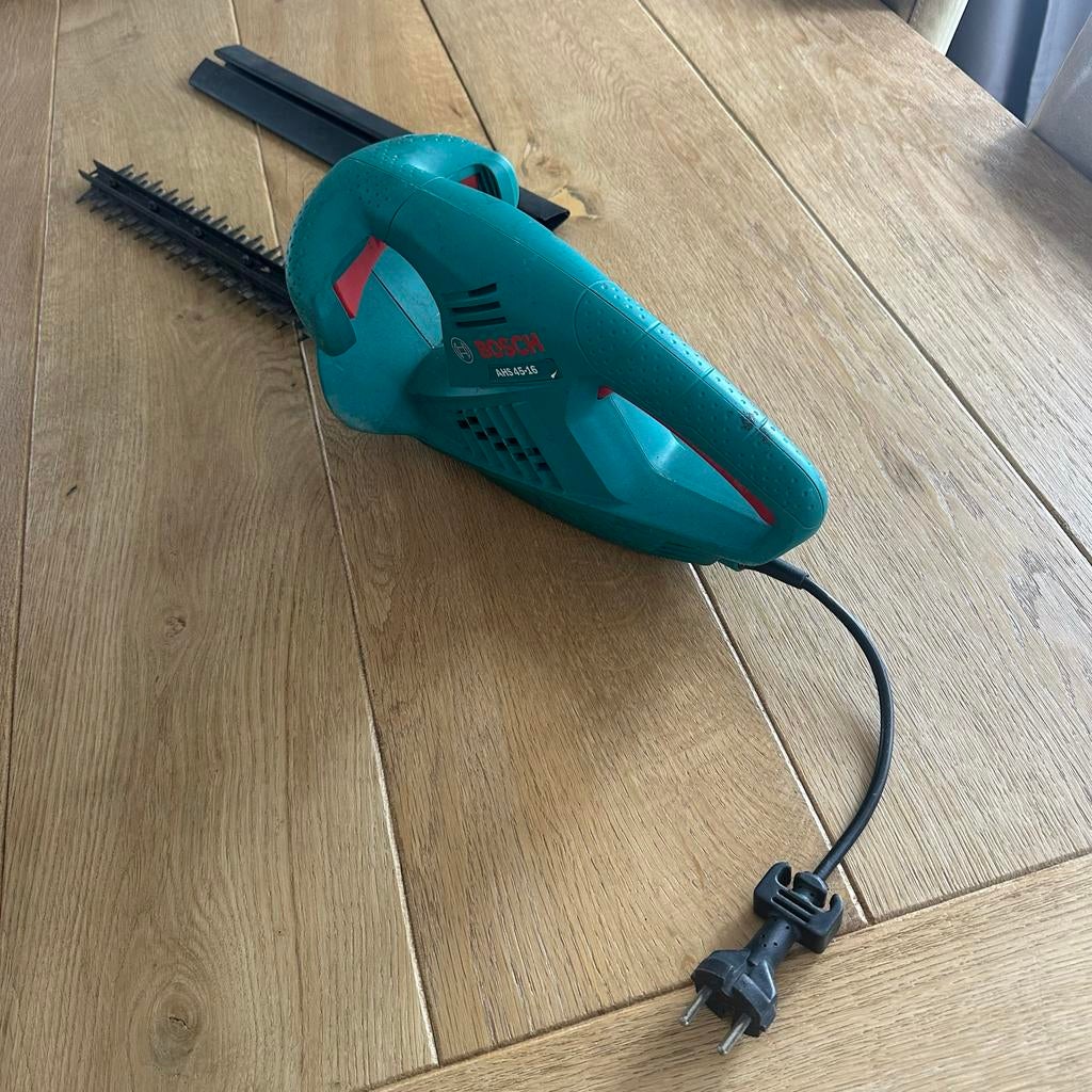Bosch AHS 45-16 Heggenschaar - 50cm Lengte, Tuin en Terras, Heggenscharen, Ophalen of Verzenden, Gebruikt, Elektrisch
