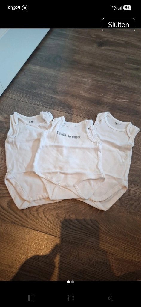 Rompers, Ophalen of Verzenden, Zo goed als nieuw, Maat 56