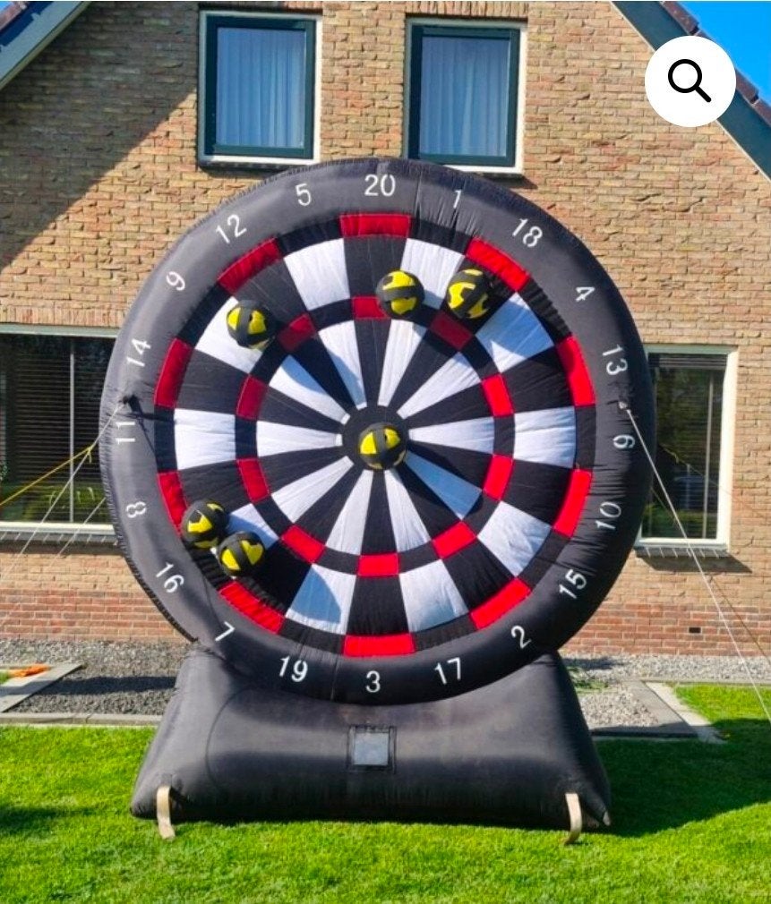 voetbaldarten spel opblaasbaar, Ophalen of Verzenden
