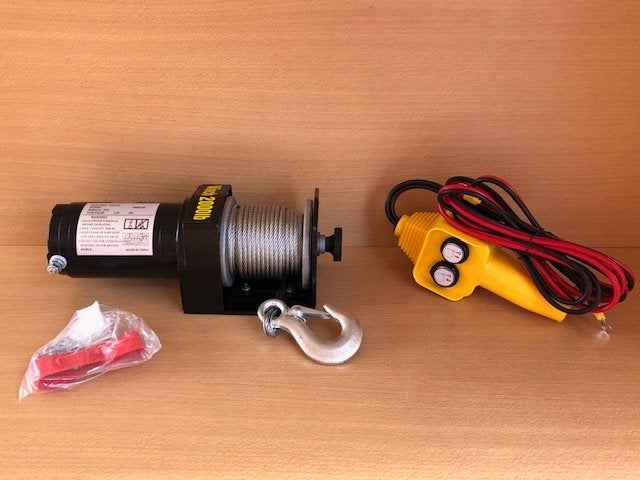 Lier electrisch 12 volt 1000 kg., Eddiys, Espel, Nieuw, Info@eddiys.eu