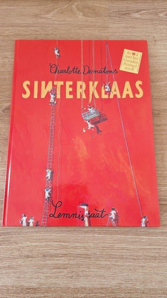 Hardcover: Sinterklaas - Charlotte Dematons - zwarte piet, Diversen, Sinterklaas, Ophalen of Verzenden, Zo goed als nieuw