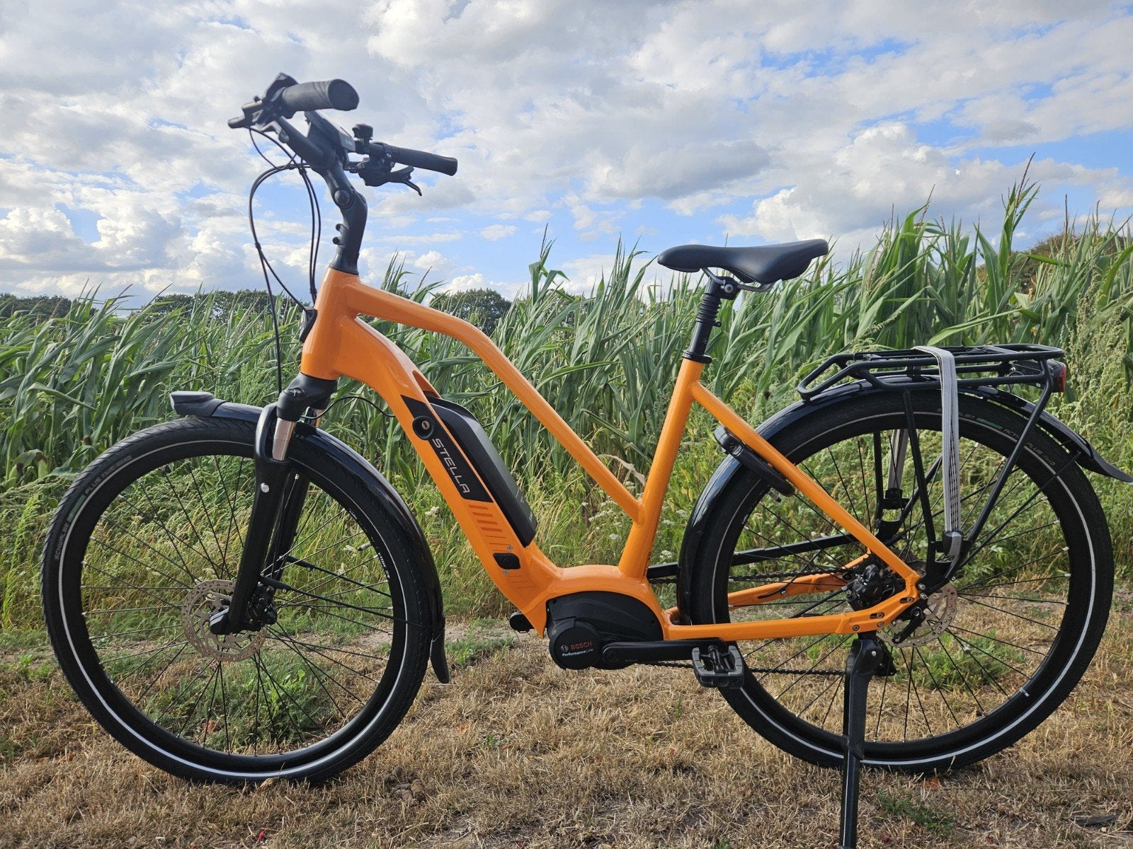 Stella Morena Elektrische Fiets | Bosch | Slechts 1270 km, Zo goed als nieuw, 51 tot 55 cm, 50 km per accu of meer, Ophalen