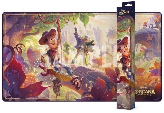 Disney Lorcana - Wilds Unknown - Toy Story - Playmat - FOIL, Ophalen of Verzenden, Nieuw, Overige typen, Foil