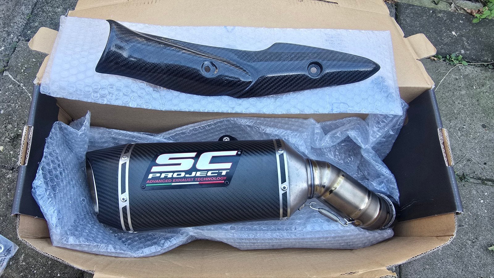 SC-Project SC1-R uitlaat Kawasaki Z900 2020 euro 4, Ophalen, Gebruikt