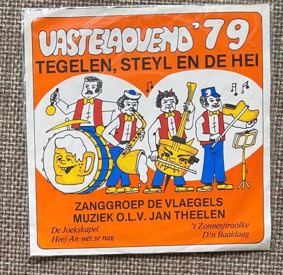 Singeltje Vastelaovend '79 Tegelen  en de Hei, Ophalen of Verzenden, Zo goed als nieuw, Nederlandstalig