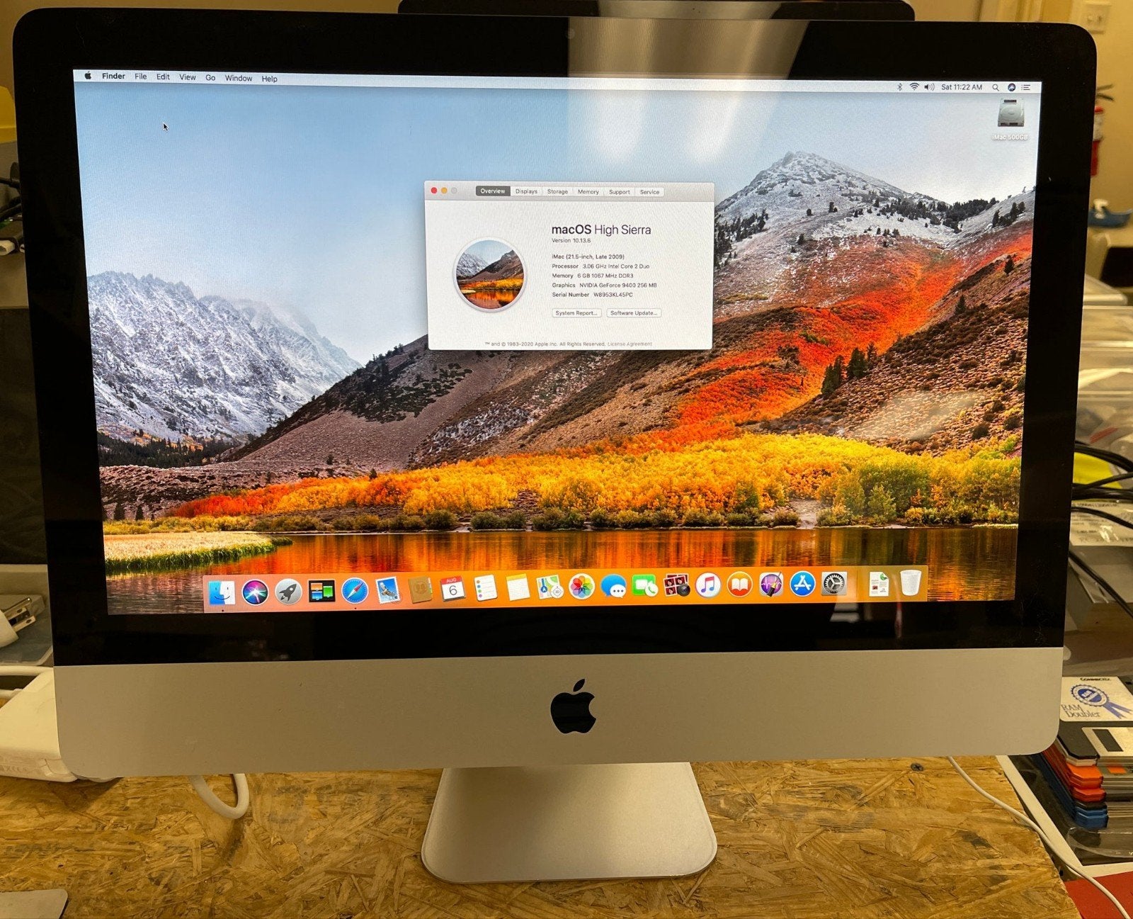 iMac i5 cpu - macOS, Computers en Software, Apple Desktops, Ophalen, Gebruikt, 2 tot 3 Ghz, HDD