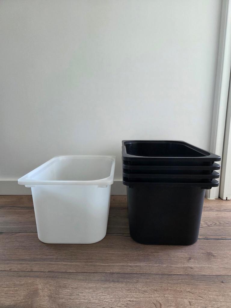 Ikea opberg bakken 6 stuks, Ophalen, Zo goed als nieuw, Overige typen