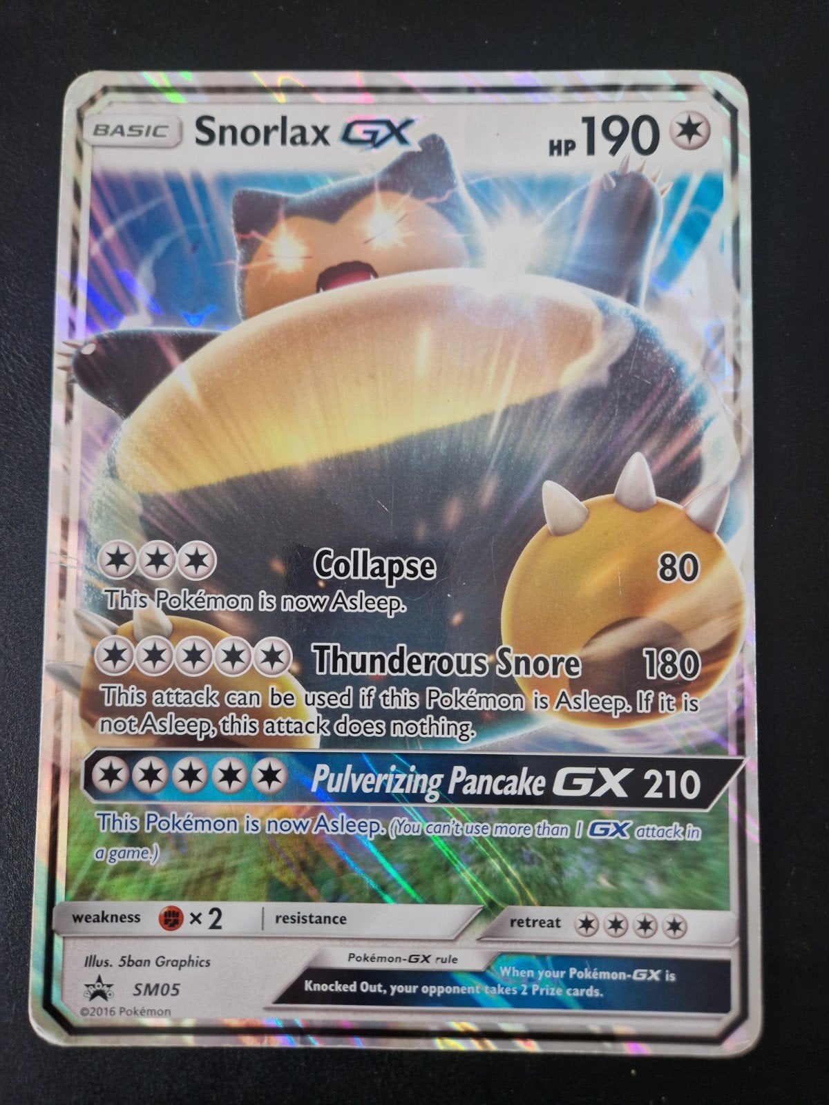 Snorlax jumbo oversized Pokémon kaart., Ophalen of Verzenden
